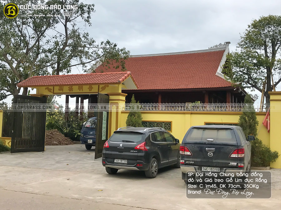 Dự án Đúc Chuông Đồng 350kg cho Chùa Thiện Minh, Quảng Ninh 9 dự án đúc chuông đồng cho chùa thiện minh quảng ninh