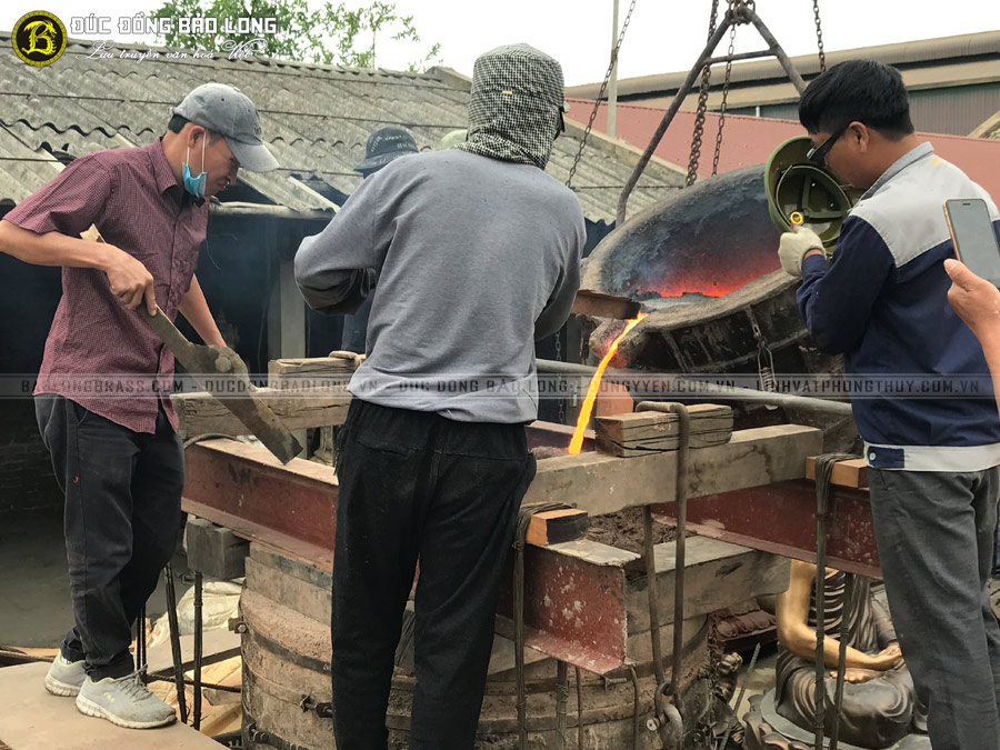  chuông đồng 291kg cho chùa Thiện Khánh, Ninh Bình