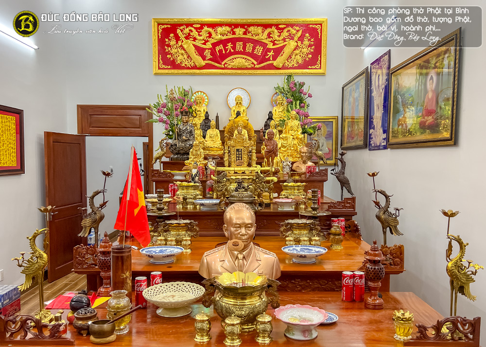 hoàn thiện Phòng thờ Phật