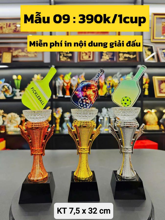 Cúp pickleball M09