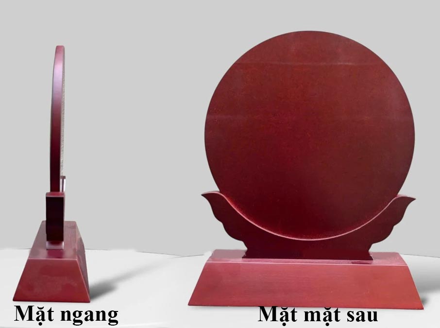 Tranh Để Bàn Guise Bế Chúa Bằng Đồng Đk 18cm