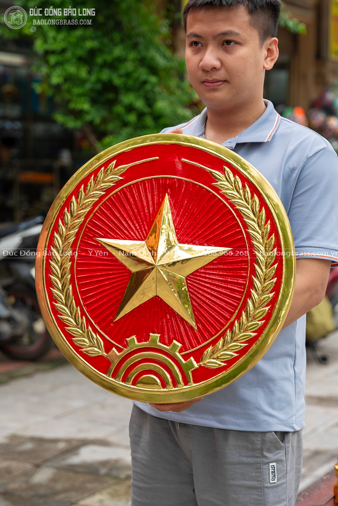 Huy Hiệu Quân Đội Nhân Dân Việt Nam ĐK 51Cm