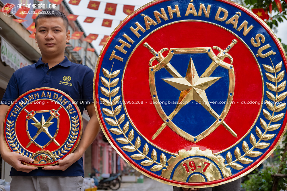 nhận chế tác logo thi hành án theo yêu cầu