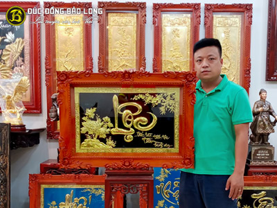 5 mẫu tranh chữ Lộc cho phòng làm việc - Ý nghĩa may mắn nhất