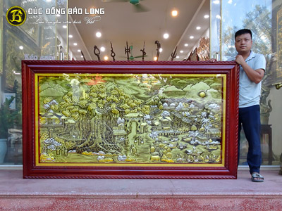 5 Mẫu tranh Đồng Quê cho phòng khách đẹp nhất - XEM NGAY!