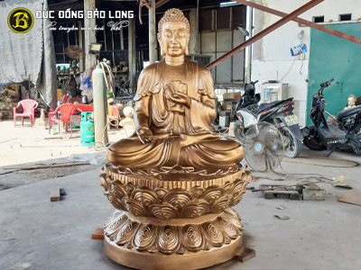 tuong phat a di da bang dong 1m47 2