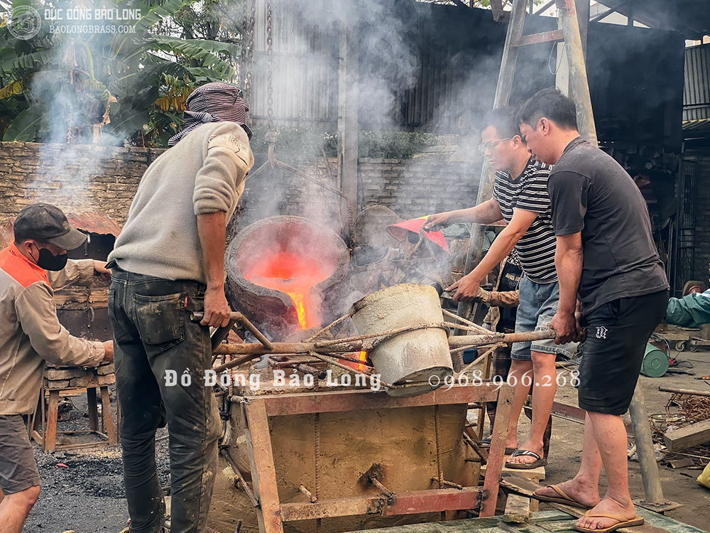 Tượng Đồng Bác Hồ Chân Dung Bán Thân Cao 1m3