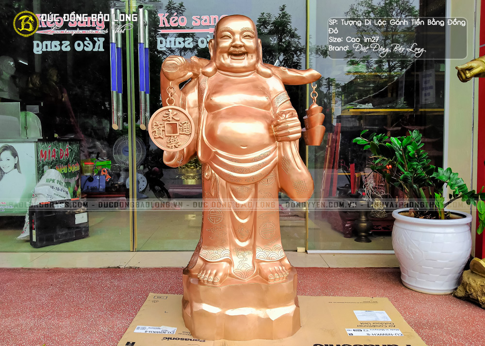 Cửa hàng bán tượng Phật Di Lặc đẹp
