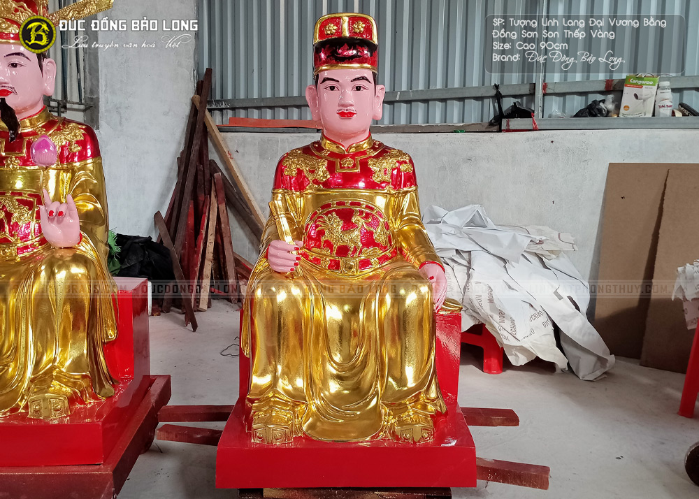 tượng Linh Lang Đại Vương 90cm
