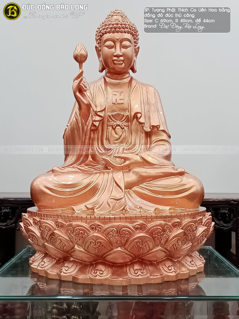 Tượng Phật Thích Ca Niêm Hoa Vi Tiếu 69