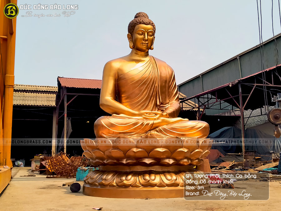 cửa hàng bán tượng Phật bằng đồng