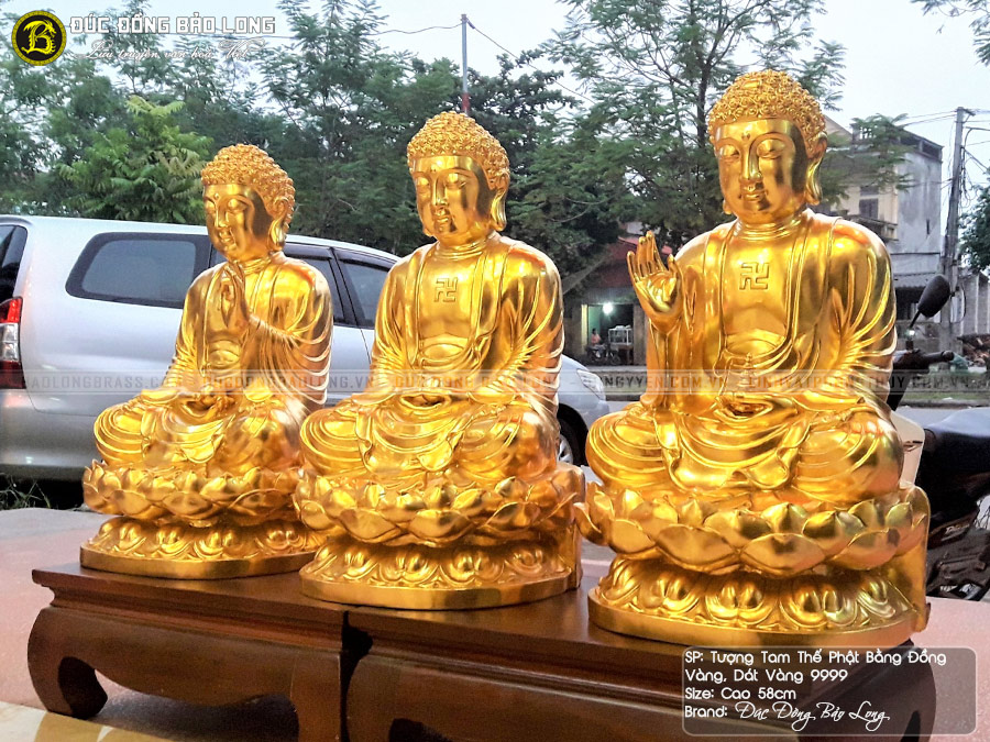tượng Tam Thế Phật